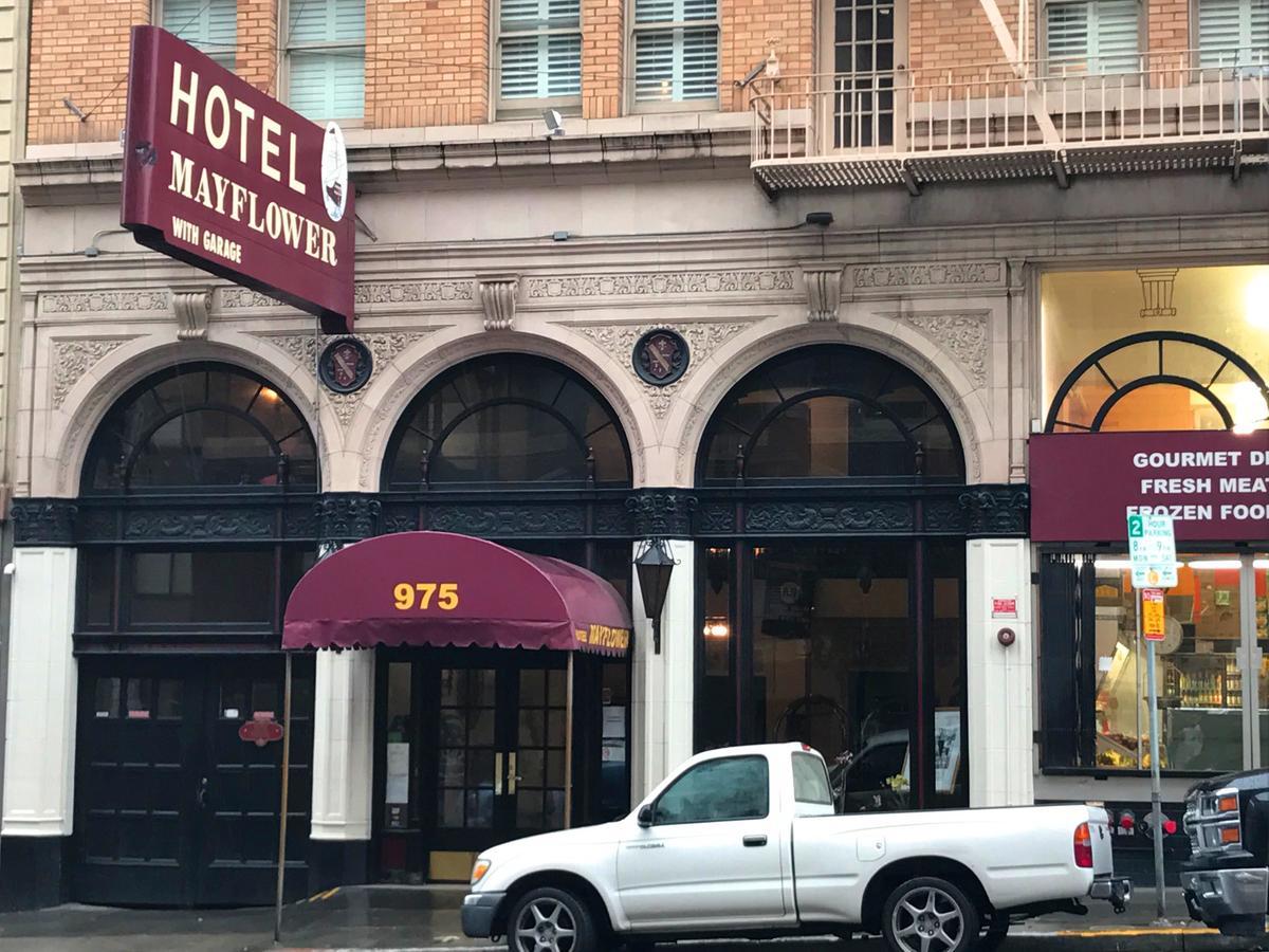 Mayflower Hotel Сан Франциско Екстериор снимка